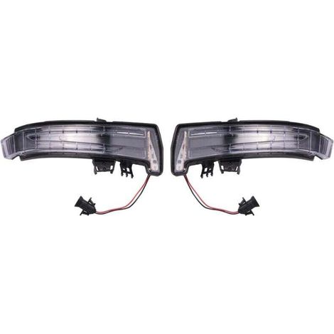 Indicatori di direzione per specchietti retrovisori compatibili con W204 W212 W221 E350 GLK350 S450 E300 E550 (coppia) -Crezuo