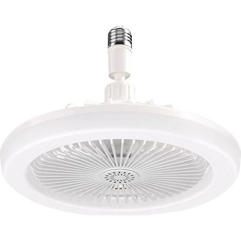 Ventilatore a soffitto regolabile con luce integrata, E27 – 85-265 V, ideale per soggiorno o camera da letto, facilità di installazione- (1/5)