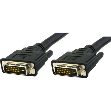 Câble de raccordement TECHly DVI 3.00 m noir ICOC-DVI-8130 Câble DVI D626251 (1/4)