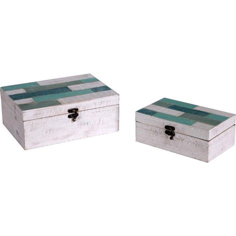 Scatola legno mare 1-2 rettangolare cm26x18h10,5