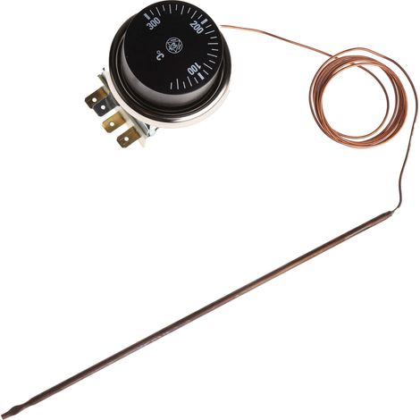 Thermostat, RS PRO Capillaire ajustable, 0°C à +300°C, 1 RT ( Prix pour 1 ) (1/3)