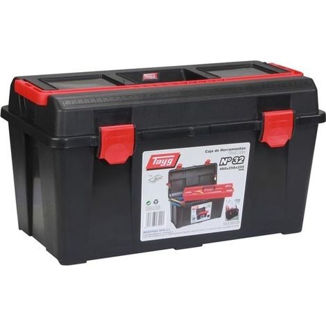 Cassetta degli attrezzi con lettore portatile 480 x 258 x 255 mm - Outifrance
