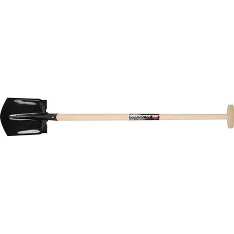 POLET Sandschaufel Größe 00021 x 25,5 cm Stiellänge 110 cm mit Stiel, 2 Füße (1/2)