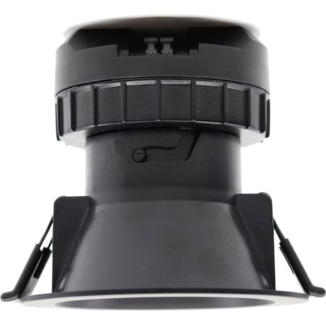 Faretto LED da incasso Pulcom R 8W 38º con tecnologia CCT Switch 2700K/3200K/4000K, finitura Nero Opaco per interni - Beneito & Faure