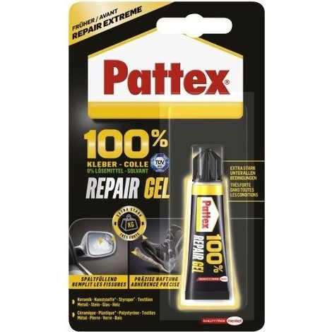 Pattex Colla Plastica Repair Extreme adesivo trasparente 8g