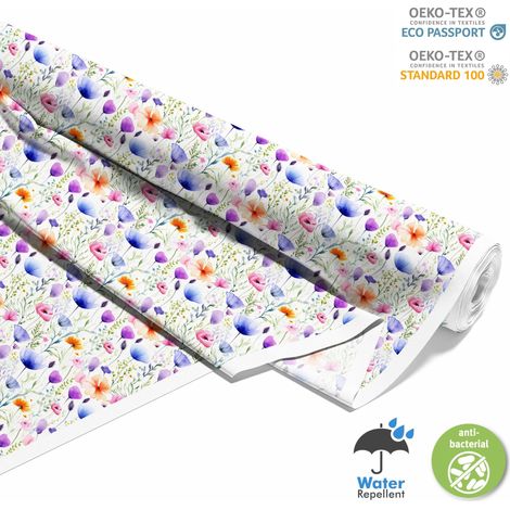 OUTDOOR DEKOSTOFFE OXFORD - Blumen - DX2435