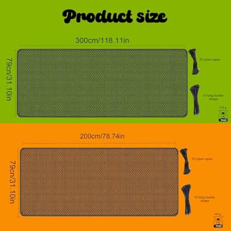 Filet de sécurité pour enfants 3 m x 79 cm Noir (1/4)