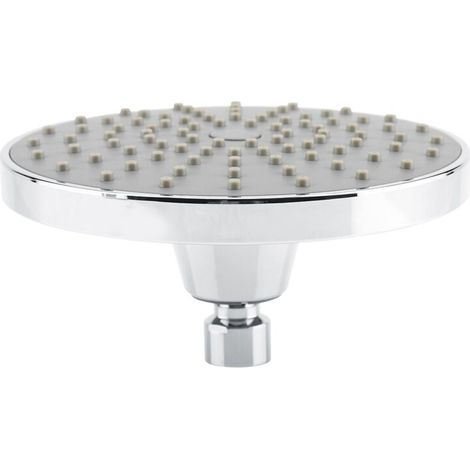 Bathroom Shower Head, 0-0.6 MPa High Pressure Precipitation Mirror Shaped Mirror Finish 16 cm / 6.3 inches for Restaurants and Restrooms (1/5)