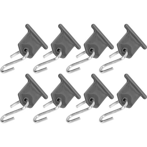8er-Pack Wohnmobil-Markisenhaken, S-förmig, Halterung für Party-Markisenlichter, geeignet für Party-Campingzelte (1/5)