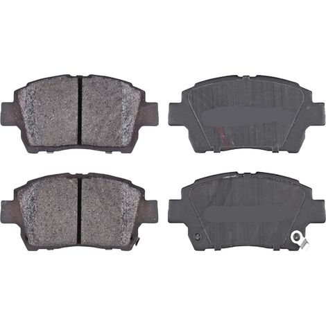 KIT PASTIGLIE FRENO ANTERIORI compatibile con TOYOTA YARIS VERSO (P2) / PASTIGLIE FRENANTI AUTO OEM P 83 051, / SOSTITUZIONE DIRETTA / BASSA POLVERE / SILENZIOSO