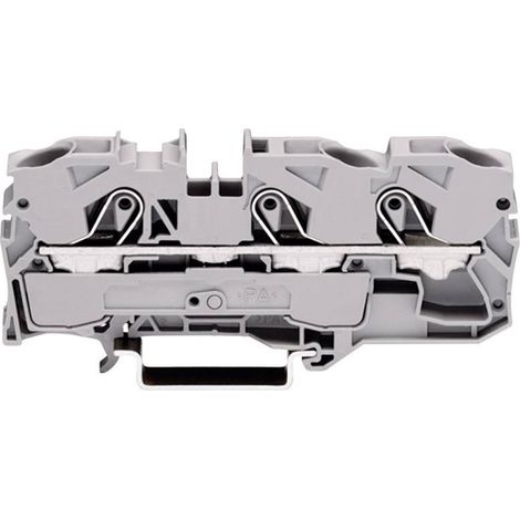Borne de passage WAGO 2010-1304 10 mm ressort de traction Affectation: N bleu 1 pc(s) D23331 (1/2)