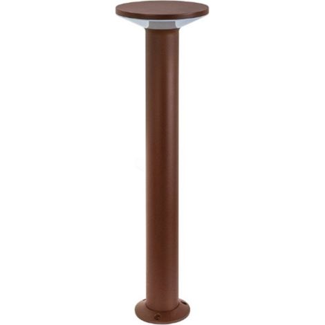 Lampadaire classique gea led ges2333n à led ip65 60h 4000k, mono-émission, en polycarbonate et aluminium