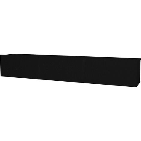 TV Lowboard Hängend Damla Schwarz