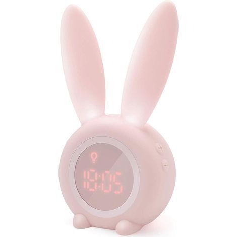 Réveil à induction en forme de lapin mignon, intelligent (1/5)