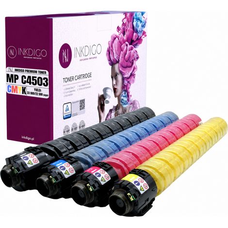 Inkdigo Toner 841853-841856 kompatibel mit Ricoh Aficio MPC4503asp TÜV-zertifiziert (1/5)
