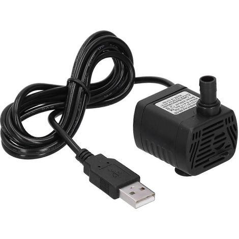 Mini-USB-Wasserpumpe, geräuscharm, 3,5–9 V, Tauchpumpe für Aquarienfiltration und Bewässerung
