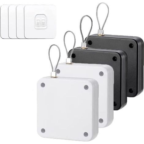 Pieces Automatic Door Closers, Automatic Door Closers with Sensor and Pull Cord (1/5)