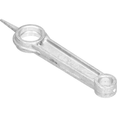 Accessoires pour pompe à air à faible inertie : bielle à double axe en alliage d'aluminium sablé. (1/5)
