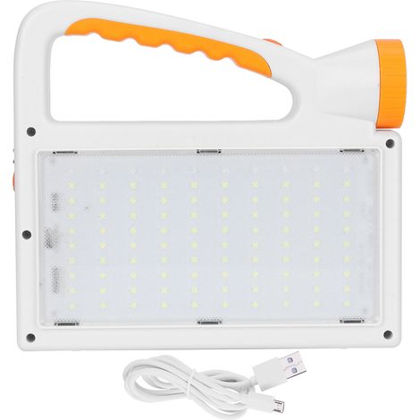 Lampe torche solaire LED portable pour le camping, les expéditions et les situations d'urgence. (1/5)