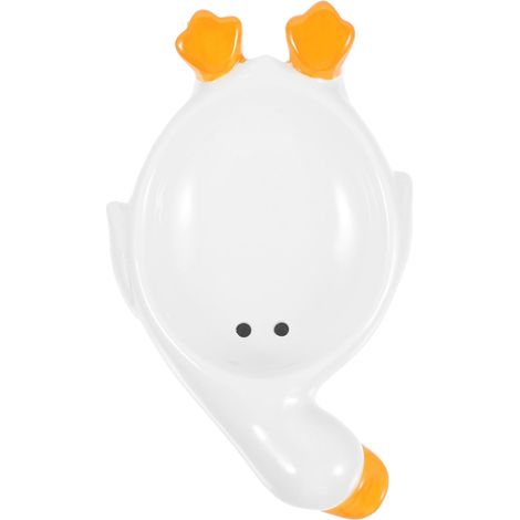 to Clean Ceramic Soap Dish White Cute Duck Design Automatic