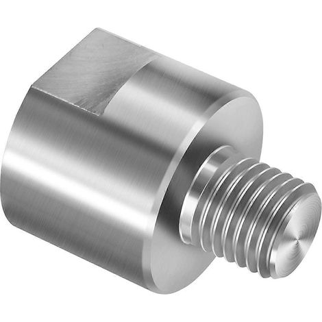 Adaptateur de broche pour tour, adaptateur de broche pour poupée fixe de tour, convertit 1-1/4 pouce x 8 TPI en 1 pouce x 8 TPI pour tour à bois (1/5)