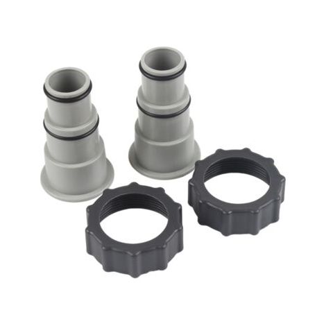 Adaptateur de tuyau de rechange de type A pour pompe Intex Fit ARU à raccord fileté, lot de 2 pièces (1/5)