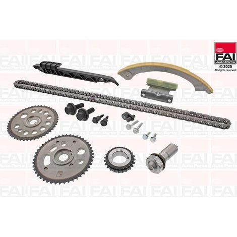Kit de distribution par chaîne FAI AutoParts TCK5NG ALFA ROMEO 24461834 71739327