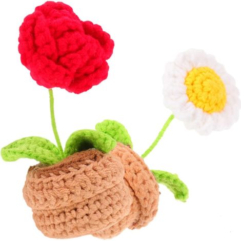 Two-Piece Woven Bonsai Decoration in Polyester, Modern Style (1/5)