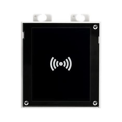 Lector de tarjetas RFID - 2N - 13.56mHz - Negro - IP54 - Compatible con NFC