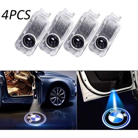 Projecteur LED Voiture - BMW - Lumière de Bienvenue - 4pcs - Noir - Éclairage de Porte-Ywey