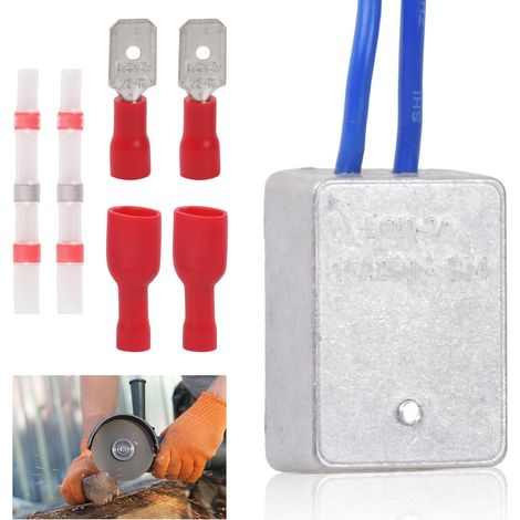 Softstart Modul Set, Résistance de Démarrage en Douceur, Softstart Modul Set 230V 15A pour Outils éLectriques Tels Que Scie Circulaire Scie à Onglets Scie Circulaire à Main Meuleuse D'Angle (1/5)