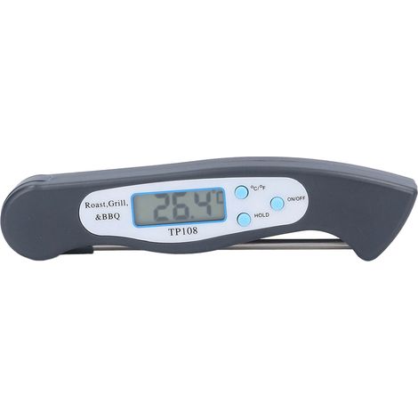 Schnelles digitales Fleischthermometer mit klappbarer Sonde und Mehrwinkelmessung für die Küche (1/5)