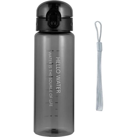 Gourde 780 ml - Gourde d'été simple - Gourde de sport - Gourde avec filtre à fruits - Fermeture de sécurité - Gourde de sport étanche avec cordon - Gourde idéale pour la salle de sport, l'école et le (1/5)