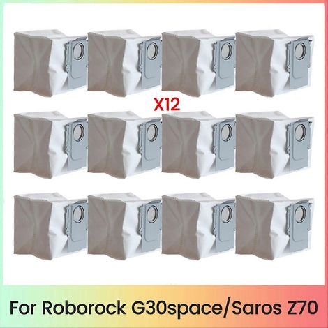 Sacs à poussière de rechange non tissés pour aspirateur Saros Z70 / G30space (lot de 12) (1/5)