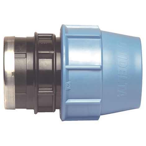 Raccord droit pour tube PE eau Ø25 F3/4''(20/27) Le lot de 10
