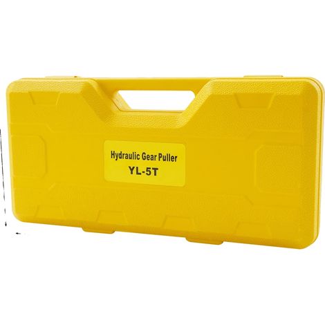 Outil de Tirage Hydraulique, Capacité de 5 Tonnes, Design à 3 Griffes, Jaune (1/2)