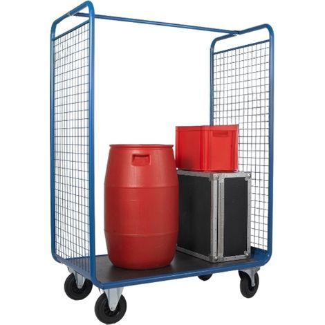 PROVOST - Chariot roll Promax à 2 côtés grillagés avec 1 barre - Capacité 251-500 kg