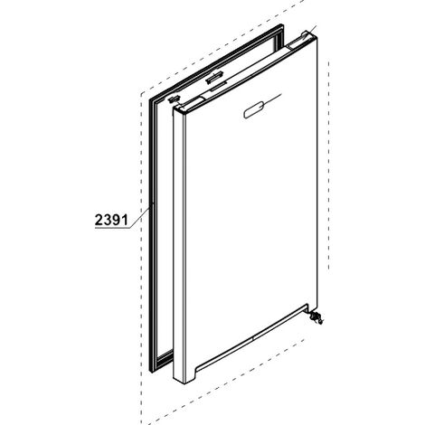 Guarnizione porta frigorifero codice 2391 - Frigorifero, congelatore - BEKO - 4355935