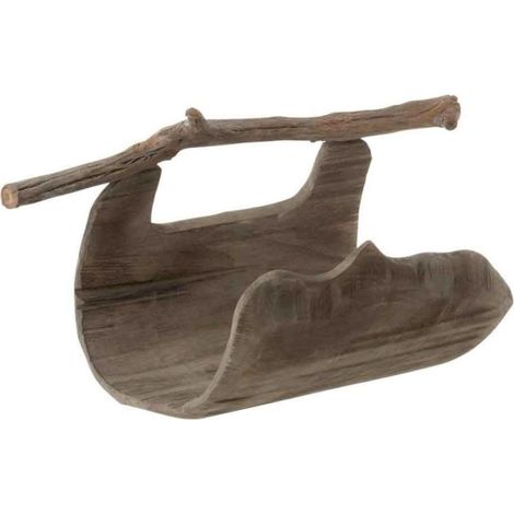 Support pour Plantes en Bois "Valeria" 45cm Naturel