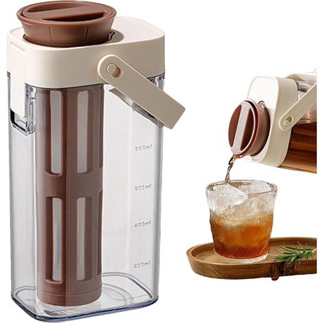 Pichet à café froid de 1 litre Distributeur de boisson (1/5)