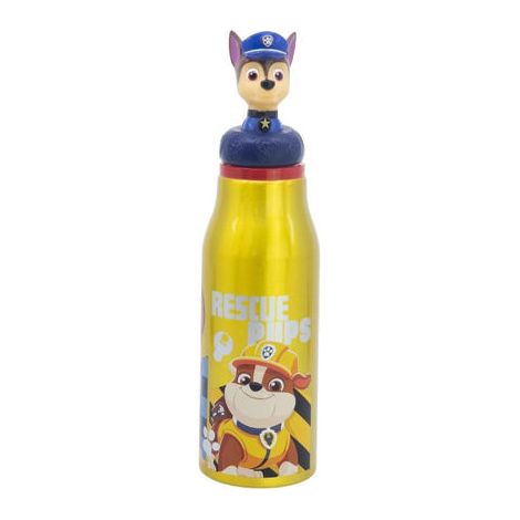 BOTELLA ALUMINIO 690ML C/FIGURA 3D PAW PATROL BOY RESCUE PUPS