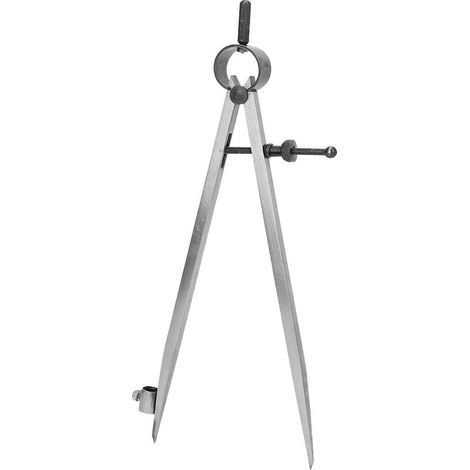 Compas ligne – diviseur aile acier carbone – géométrie – 200mm (1/5)
