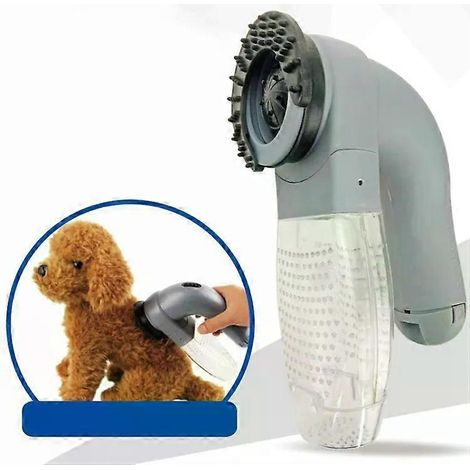Aspirateur pour poils d'animaux - Appareil d'aspiration et de massage électrique par (1/5)