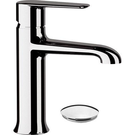 Rubinetto Miscelatore Monocomando Lavabo in Ottone Mariani Armonia Cromato (1/2)