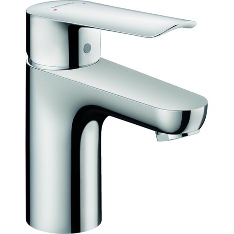 HANSGROHE Mezclador de lavabo 70 CoolStart, con tirador y desagüe de plástico cromado