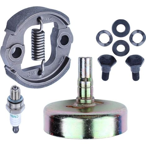 Adefol 9 dents kit d'assemblage de tambour d'embrayage, engrenage conducteur, kit de pignon pour moteur Honda GX31 GX35 débroussailleuse (1/5)