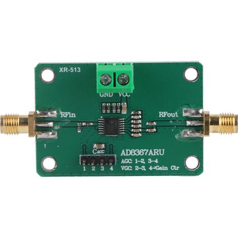 FI à contrôle automatique de gain 0 1 à 500 MHz (1/5)
