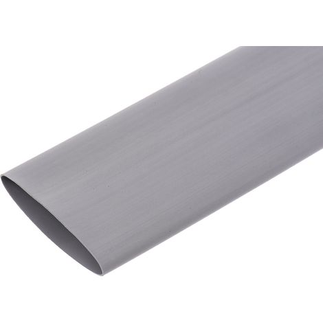 Gaine thermorétractable RS PRO, Dia. 25.4mm Gris rétreint 2:1, 1.2m ( Prix pour Paquet de 5 )