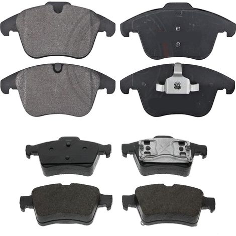KIT PASTIGLIE FRENO ANTERIORI E POSTERIORI compatibile con JEEP CHEROKEE (KJ) / PASTIGLIE FRENANTI AUTO OEM FDB1576,FDB1475 FDB1660 / SOSTITUZIONE DIRETTA / BASSA POLVERE / SILENZIOSO