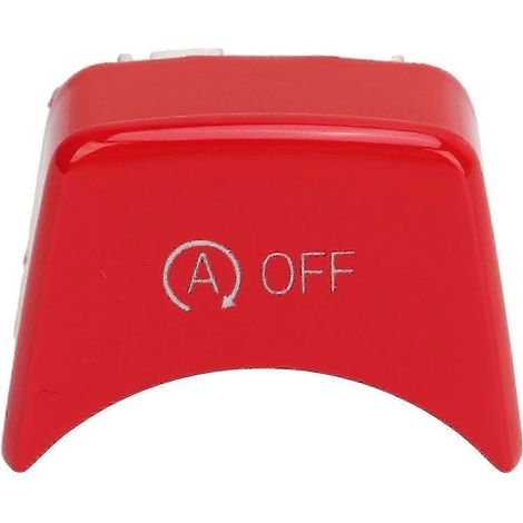 Couvercle de bouton de démarrage/arrêt moteur pour BMW Série 1, 2, 3 et 4 (rouge) (1/5)